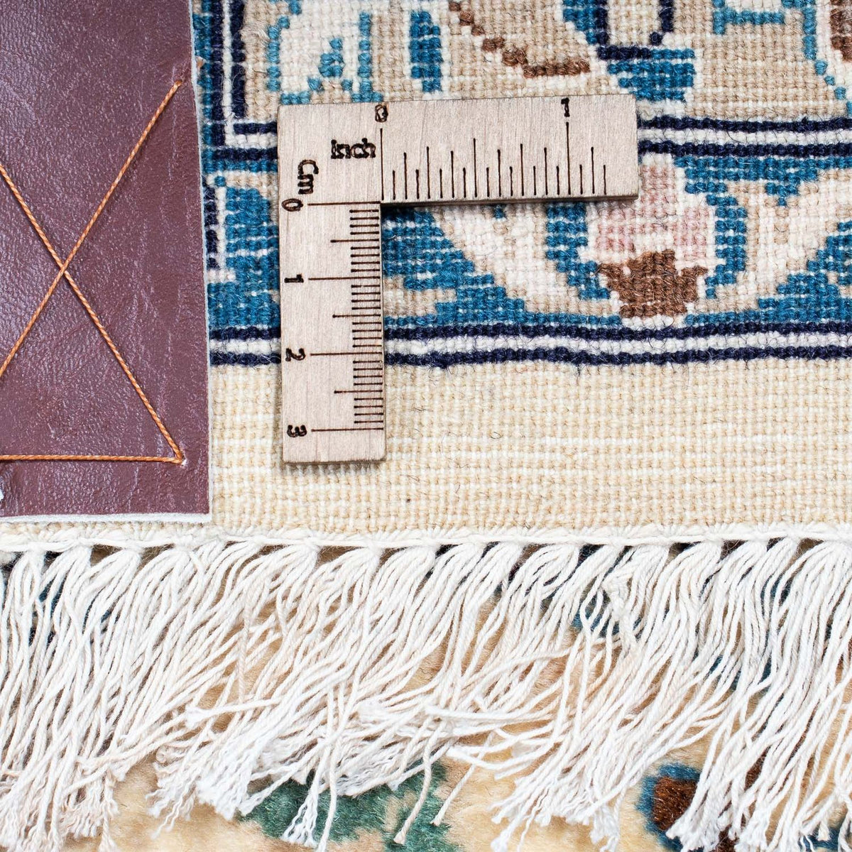 Tapis persan - Nain - Royal - 335 x 245 cm - beige