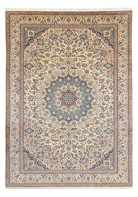 Tapis persan - Nain - 368 x 256 cm - beige