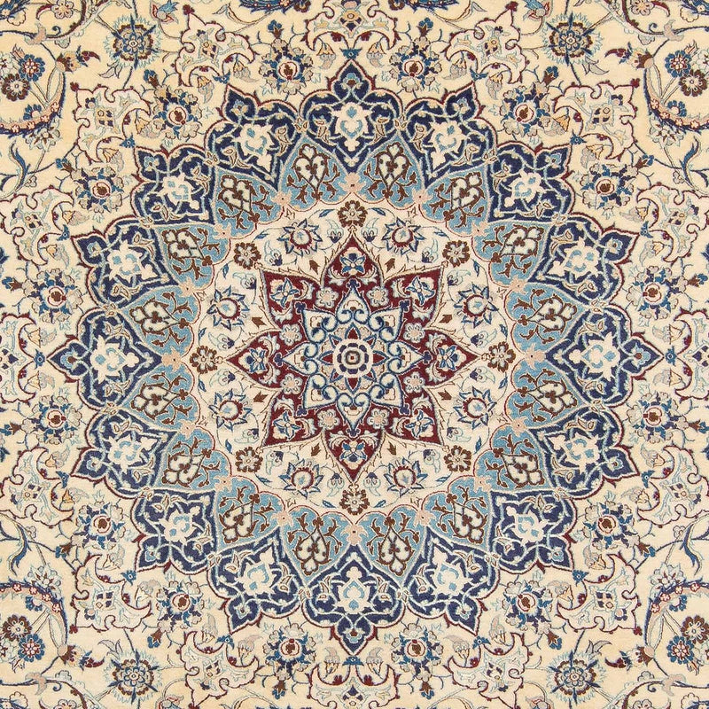 Tapis persan - Nain - 368 x 256 cm - beige