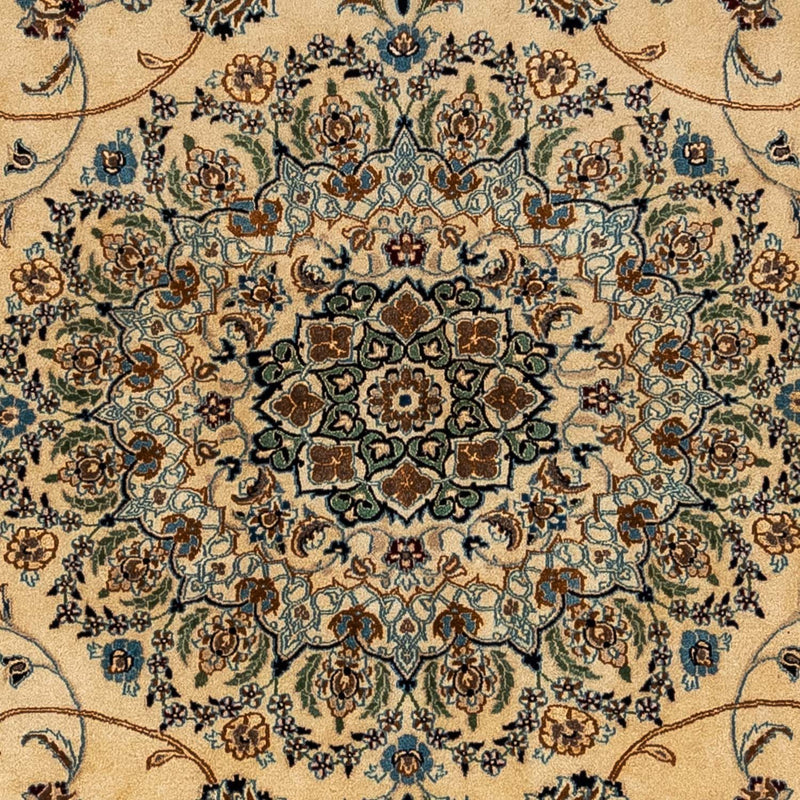 Tapis persan - Nain - 359 x 241 cm - beige