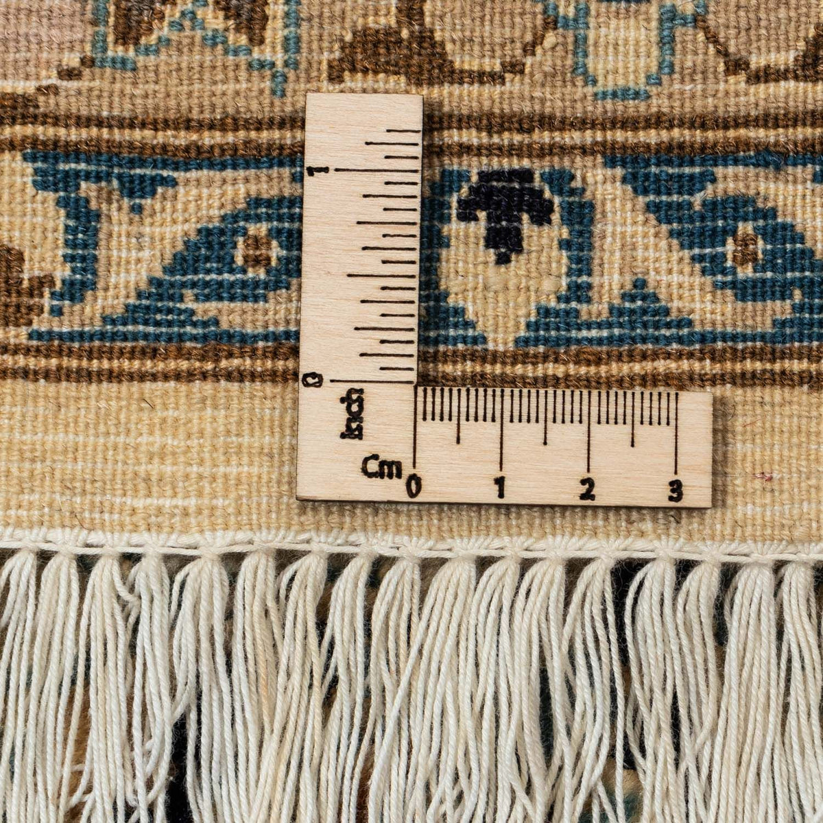 Tapis persan - Nain - 359 x 241 cm - beige