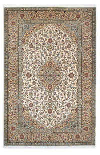 Tapis persan - Keshan - 216 x 142 cm - beige