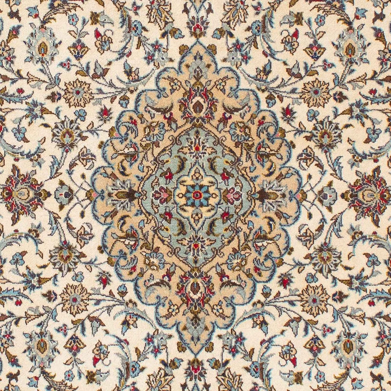Tapis persan - Keshan - 216 x 142 cm - beige