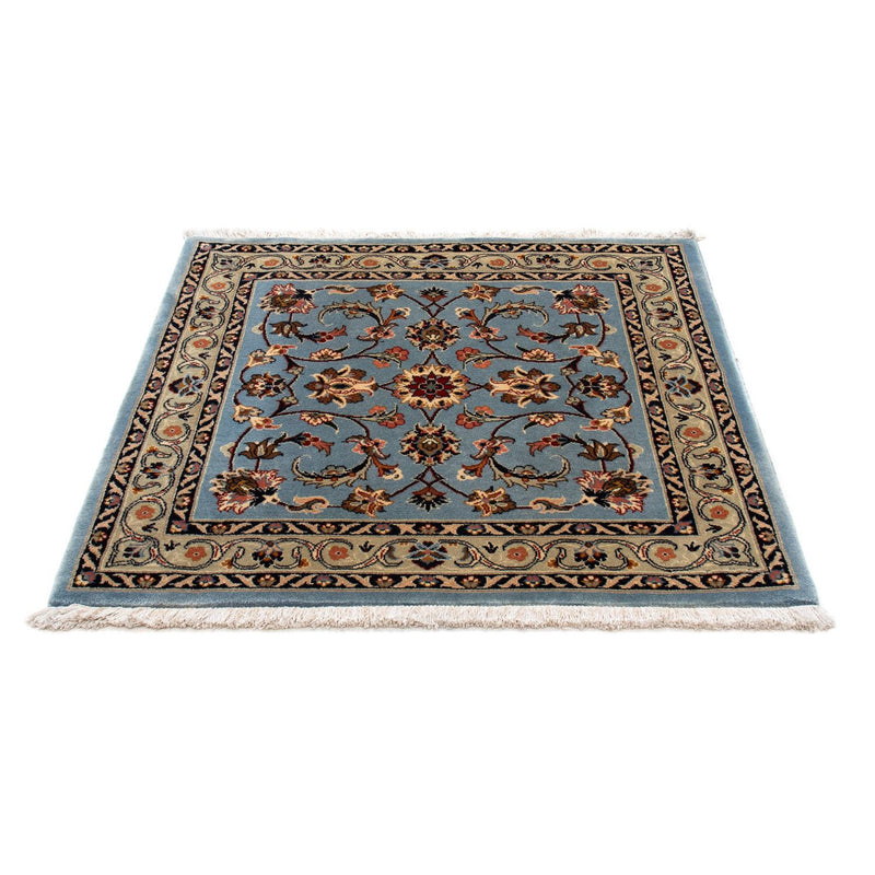 Tapis persan - Classique carré  - 100 x 98 cm - bleu