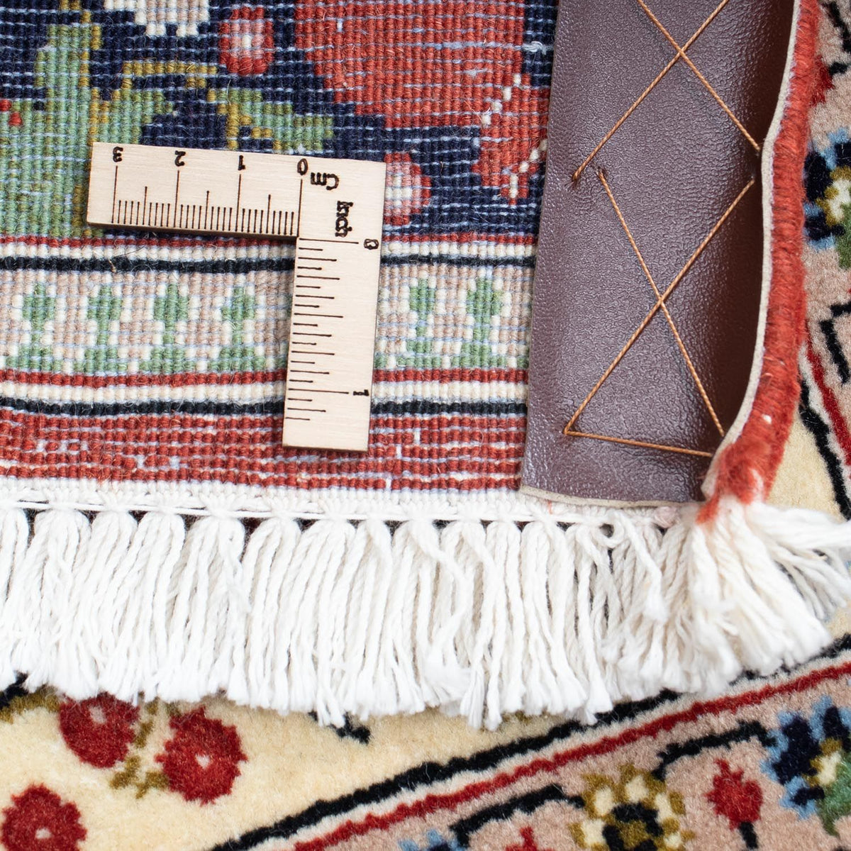 Tapis persan - Classique - 104 x 63 cm - rouge foncé