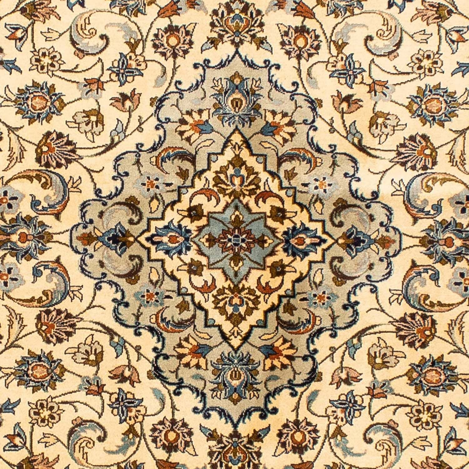 Tapis persan - Keshan - 238 x 162 cm - beige