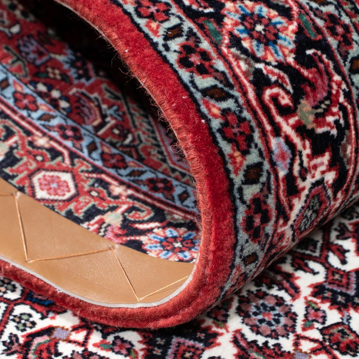 Tapis de couloir Tapis persan - Bidjar - 207 x 73 cm - rouge clair