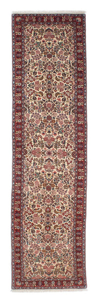 Tapis de couloir Tapis persan - Bidjar - 292 x 76 cm - beige