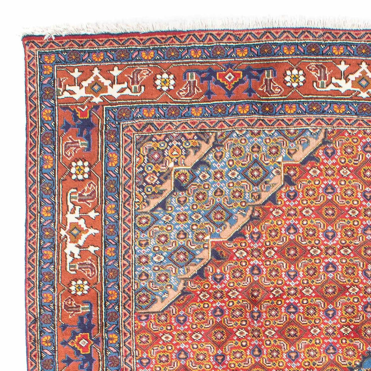 Tapis persan - Ghom - 295 x 208 cm - rouge