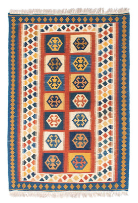 Tapis Kelim - Oriental - 145 x 100 cm - bleu