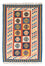 Tapis Kelim - Oriental - 145 x 100 cm - bleu