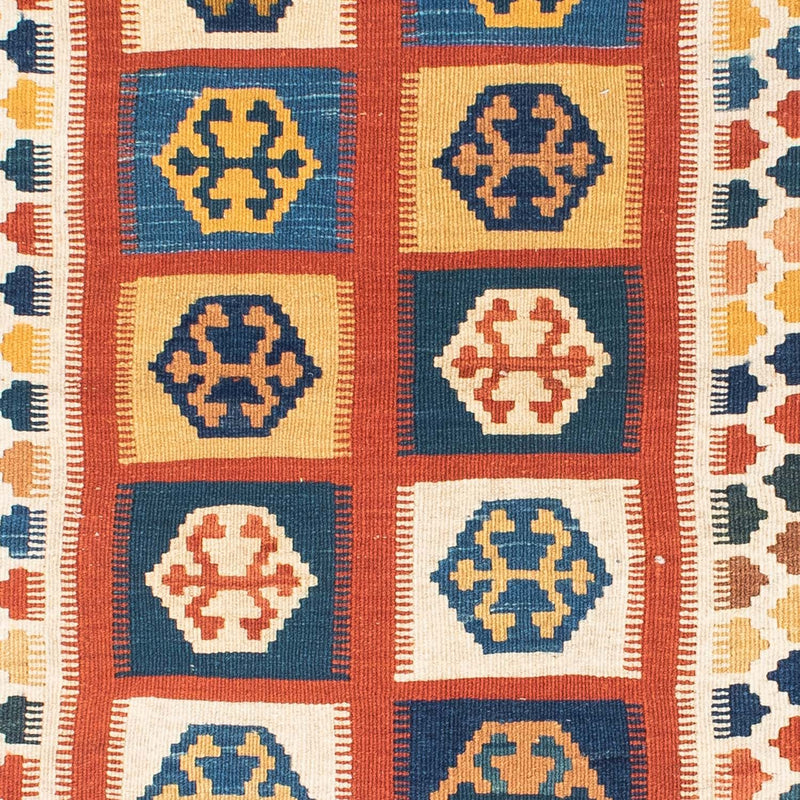 Tapis Kelim - Oriental - 145 x 100 cm - bleu