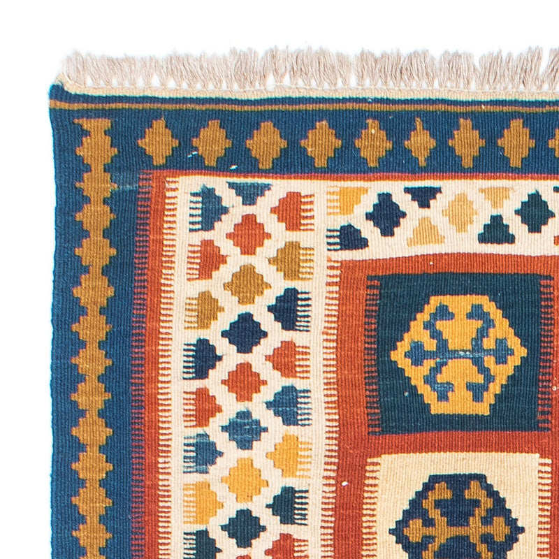 Tapis Kelim - Oriental - 145 x 100 cm - bleu