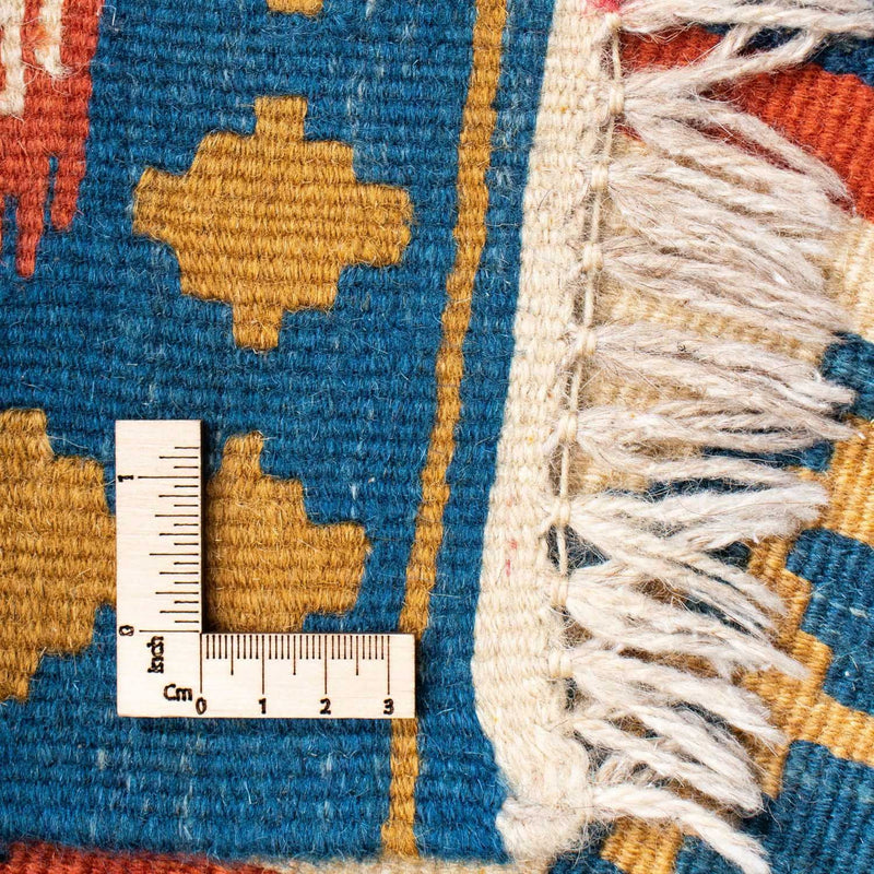 Tapis Kelim - Oriental - 145 x 100 cm - bleu