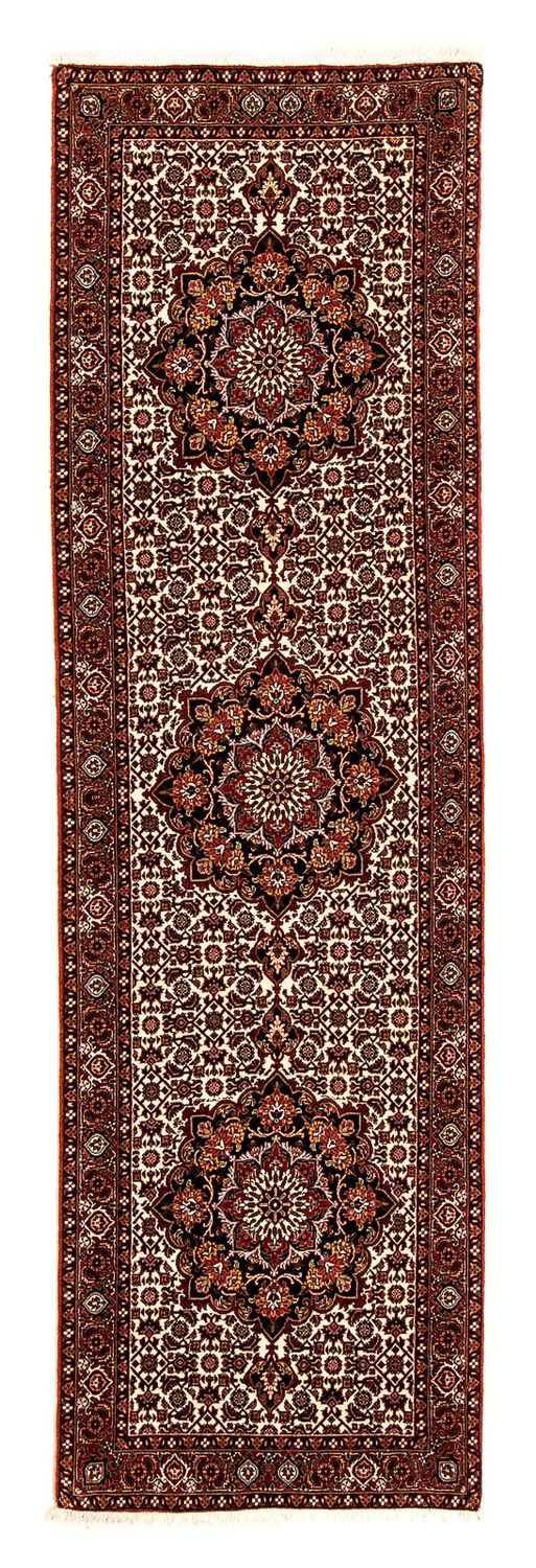 Tapis de couloir Tapis persan - Bidjar - 248 x 70 cm - beige