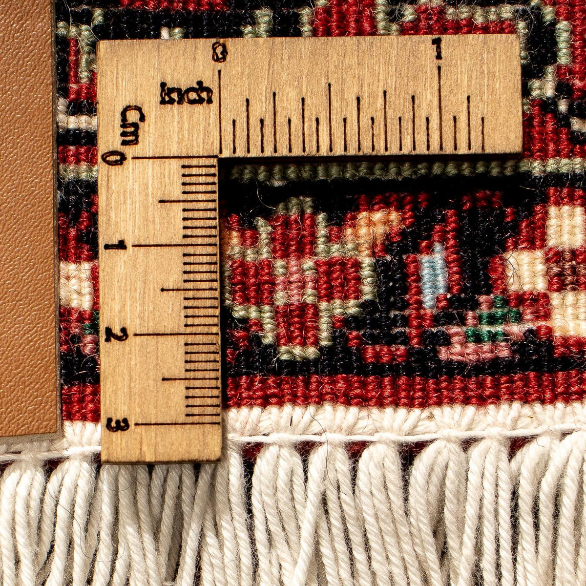 Tapis de couloir Tapis persan - Bidjar - 248 x 70 cm - beige