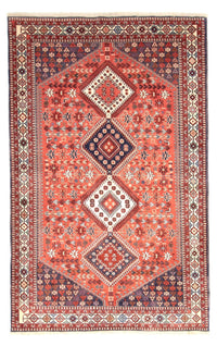 Tapis persan - Nomadic - 225 x 150 cm - rouge