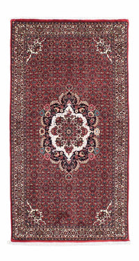 Tapis de couloir Tapis persan - Bidjar - 190 x 100 cm - rouge