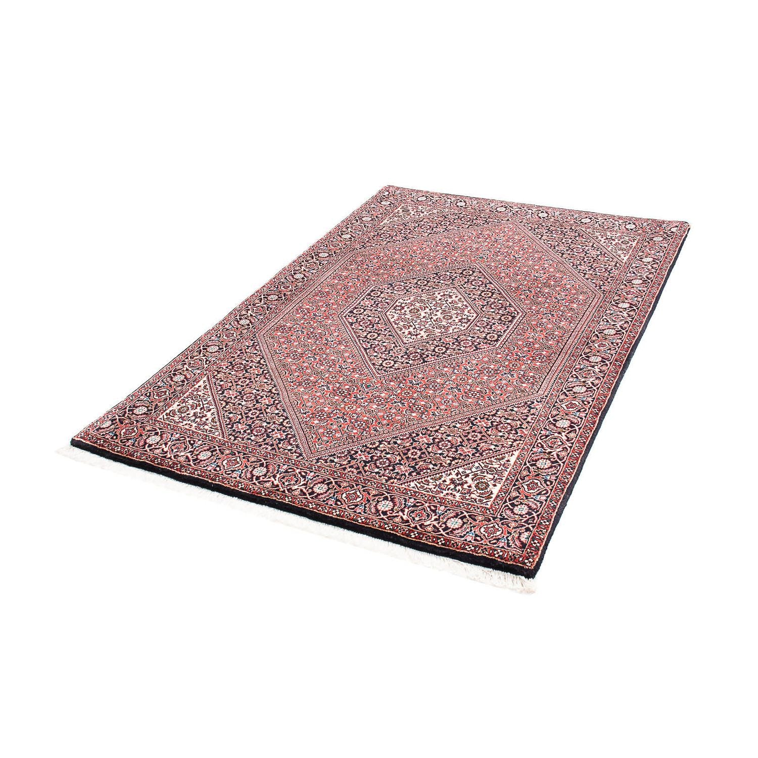 Tapis persan - Bidjar - 170 x 110 cm - rouge clair