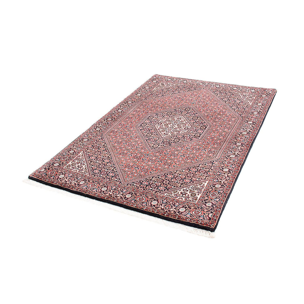 Tapis persan - Bidjar - 170 x 110 cm - rouge clair
