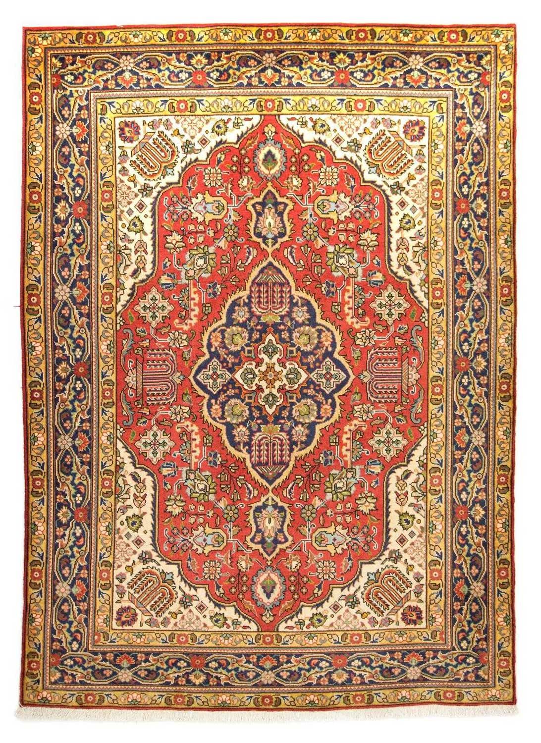 Tapis persan - Tabriz - Royal - 217 x 152 cm - rouge