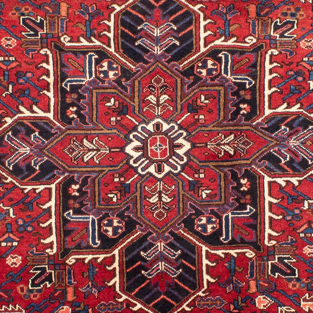 Tapis persan - Nomadic - 290 x 200 cm - rouge