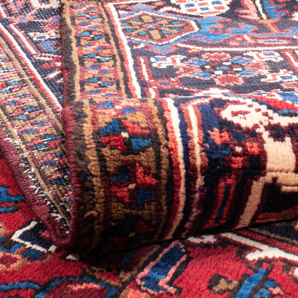 Tapis persan - Nomadic - 290 x 200 cm - rouge