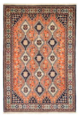 Tapis persan - Nomadic - 226 x 155 cm - saumon