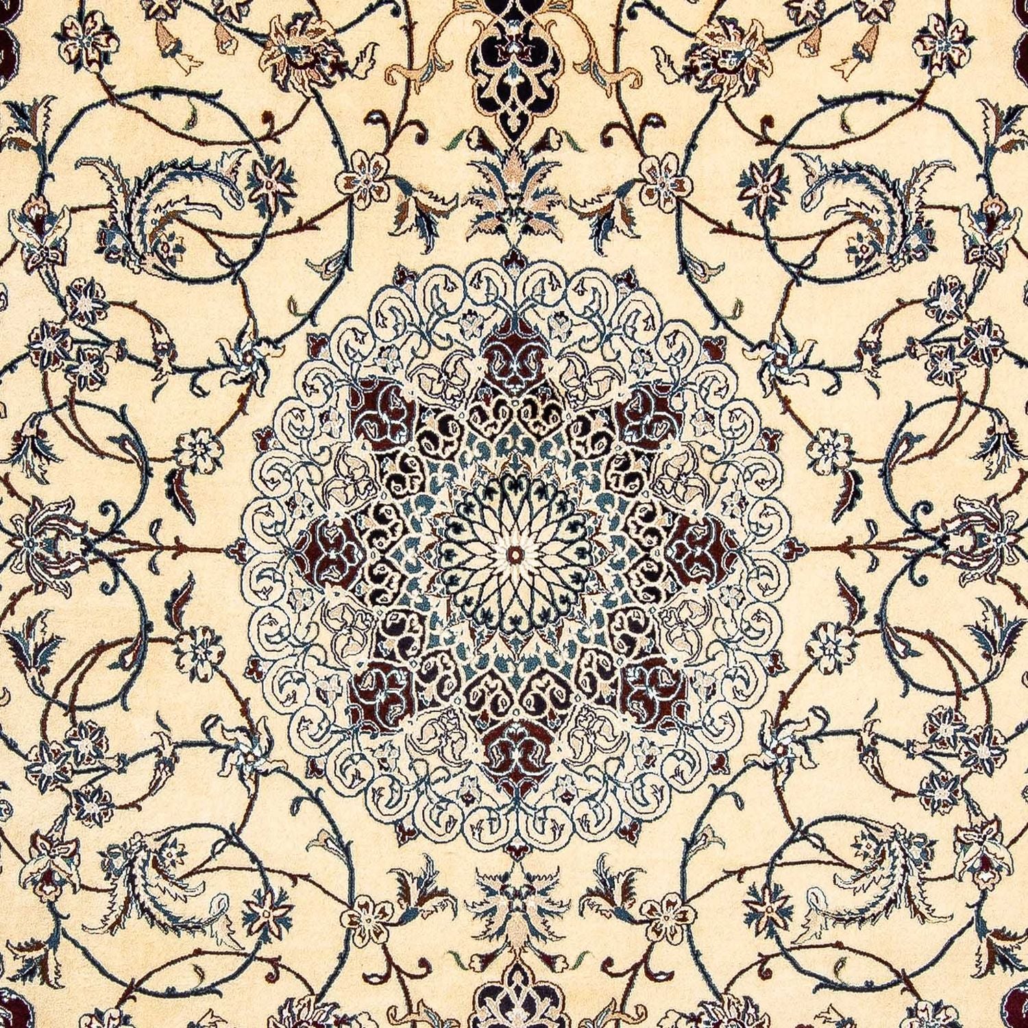 Tapis persan - Nain - Premium - 303 x 199 cm - beige