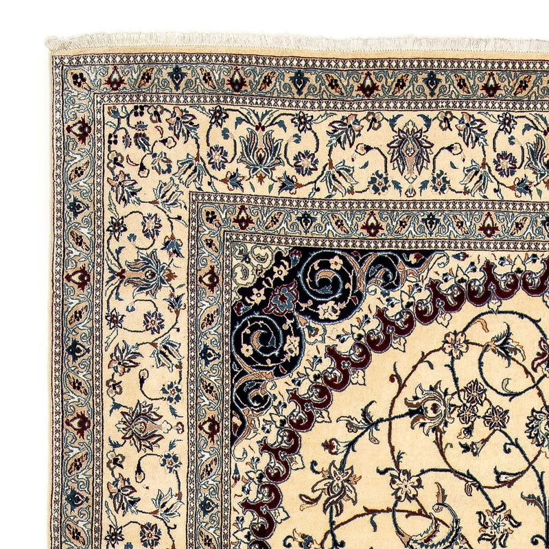 Tapis persan - Nain - Premium - 303 x 199 cm - beige