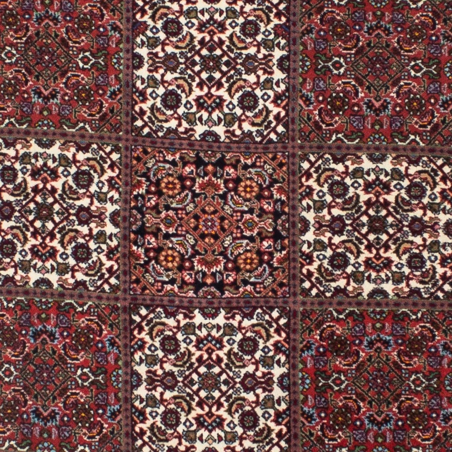 Tapis de couloir Tapis persan - Bidjar - 293 x 100 cm - multicolore