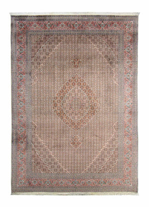 Tapis persan - Tabriz - 293 x 202 cm - marron clair