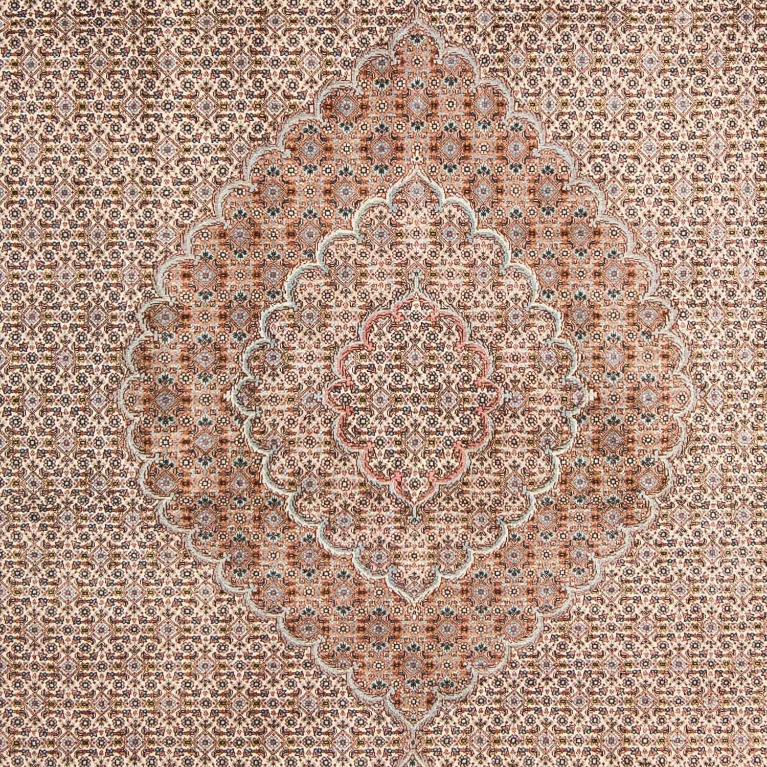 Tapis persan - Tabriz - 293 x 202 cm - marron clair