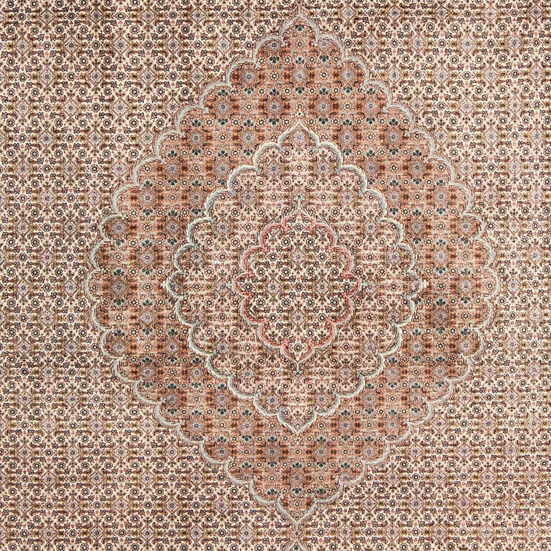 Tapis persan - Tabriz - 293 x 202 cm - marron clair