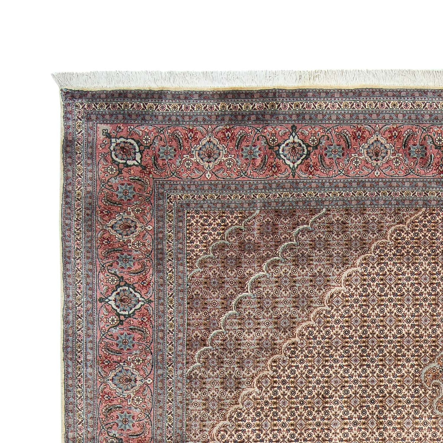 Tapis persan - Tabriz - 293 x 202 cm - marron clair