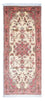 Tapis de couloir Tapis persan - Tabriz - Royal - 198 x 83 cm - beige