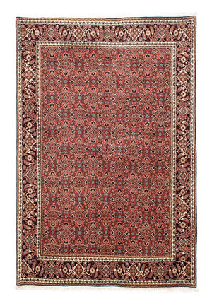 Tapis persan - Bidjar - 288 x 202 cm - rouge clair