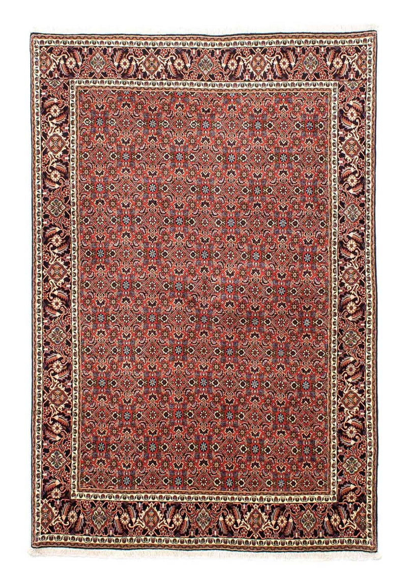 Tapis persan - Bidjar - 288 x 202 cm - rouge clair