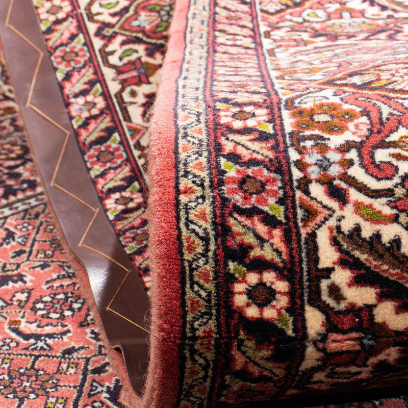 Tapis persan - Bidjar - 288 x 202 cm - rouge clair