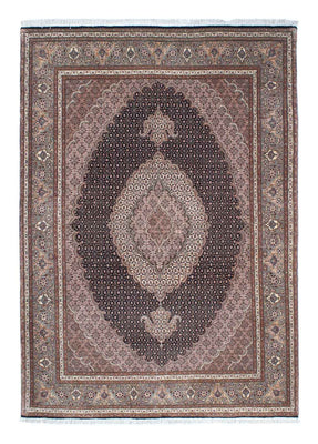 Tapis persan - Tabriz - 209 x 152 cm - marron clair
