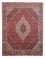 Tapis persan - Bidjar - 295 x 253 cm - rouge foncé