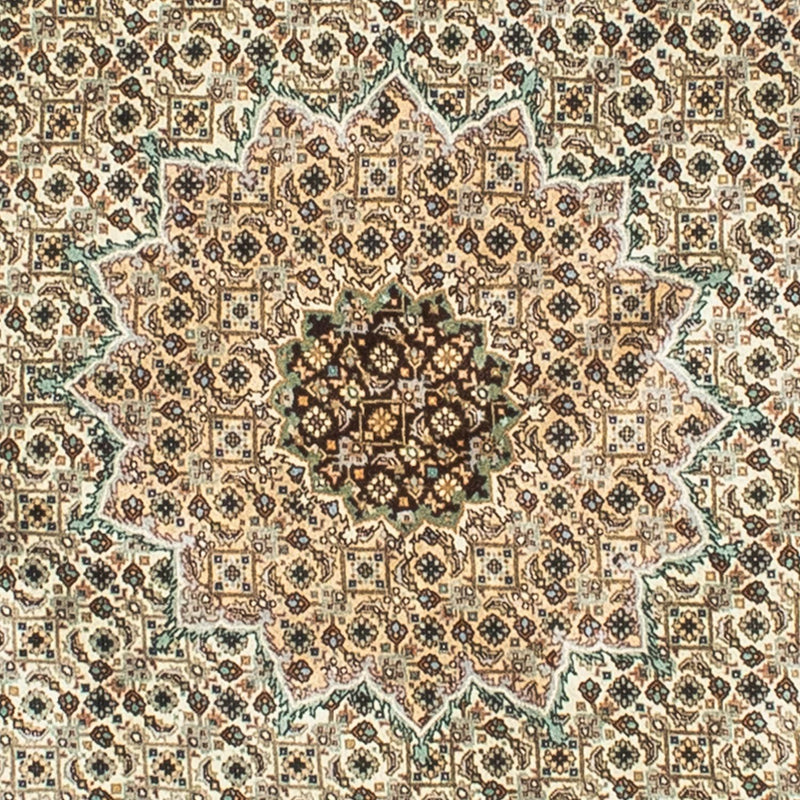 Tapis persan - Tabriz - Royal ronde  - 195 x 195 cm - beige