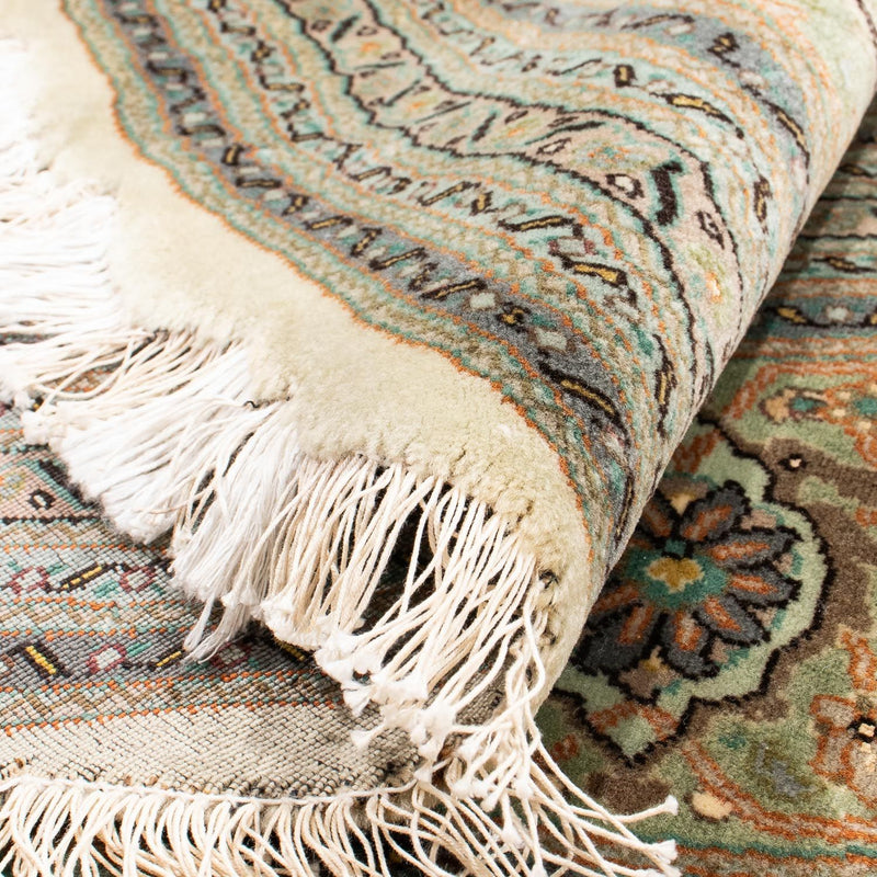 Tapis persan - Tabriz - Royal ronde  - 195 x 195 cm - beige