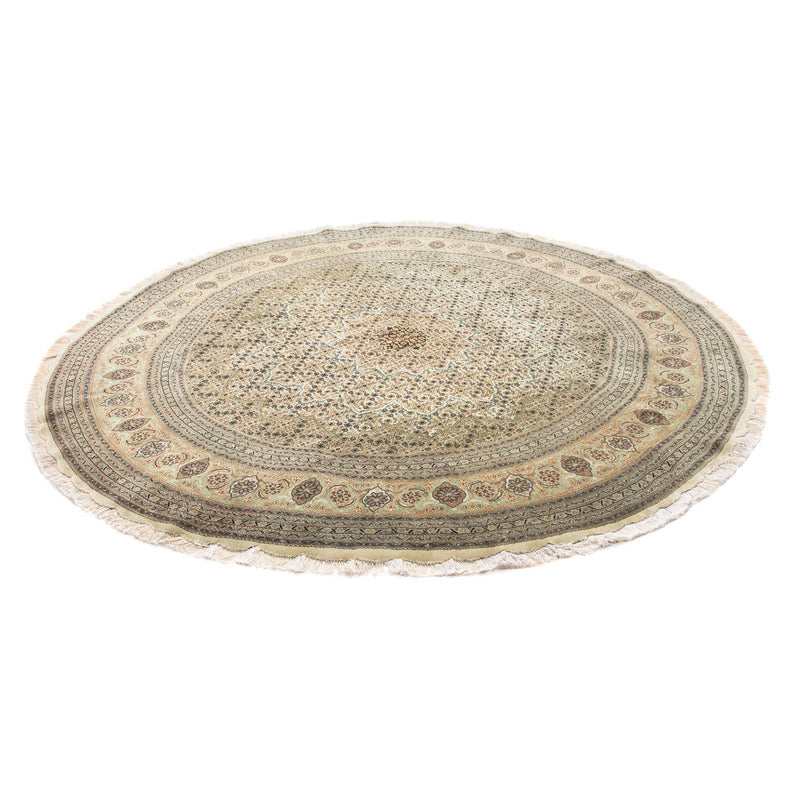 Tapis persan - Tabriz - Royal ronde  - 195 x 195 cm - beige