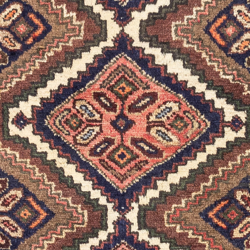 Tapis persan - Nomadic - 120 x 73 cm - rouge clair