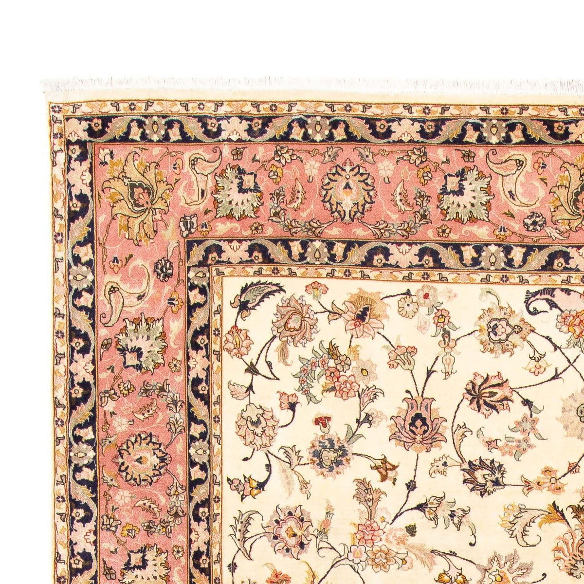 Tapis persan - Tabriz - Royal - 292 x 202 cm - beige