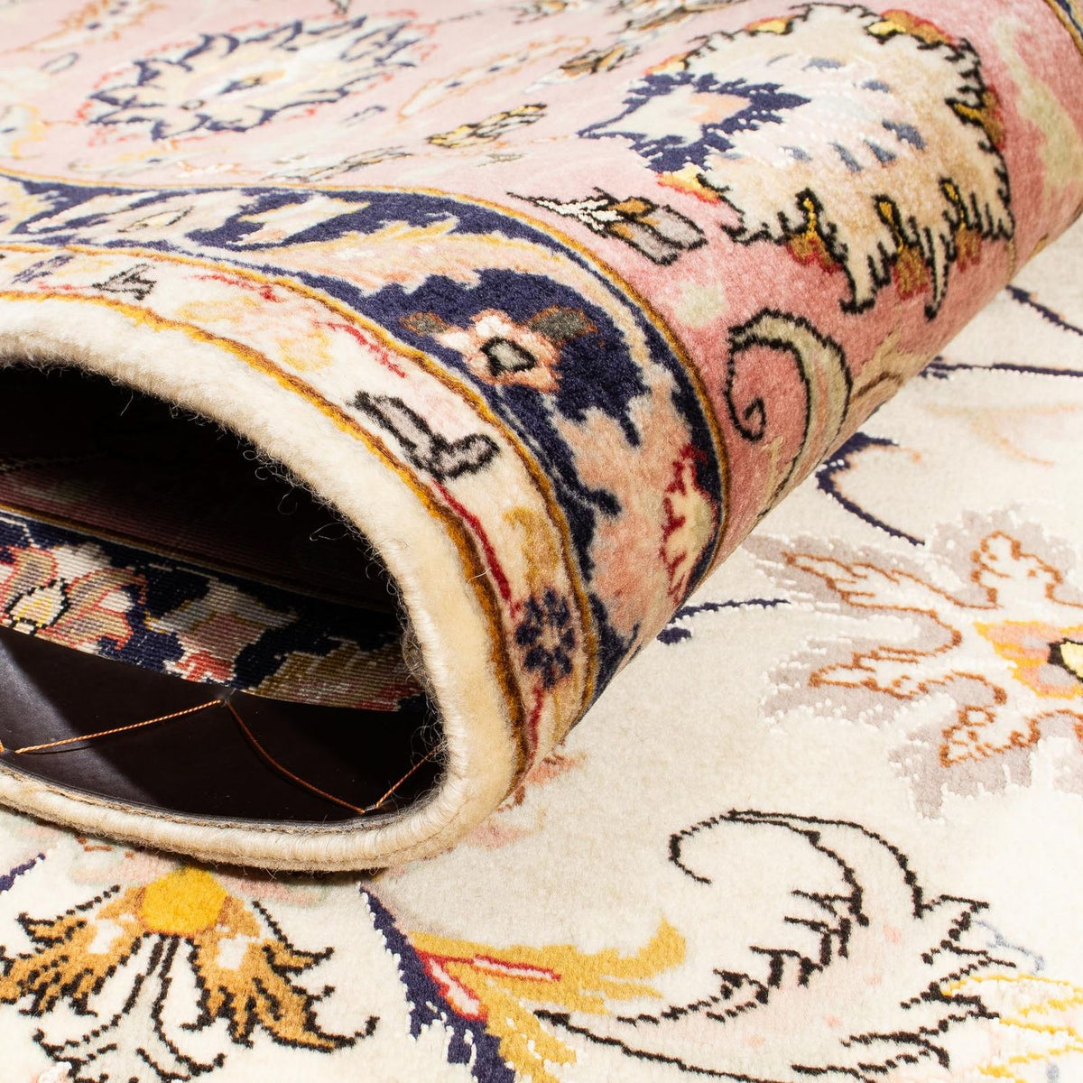 Tapis persan - Tabriz - Royal - 292 x 202 cm - beige