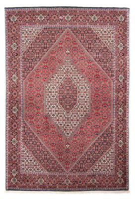 Tapis persan - Bidjar - 250 x 168 cm - rouge clair