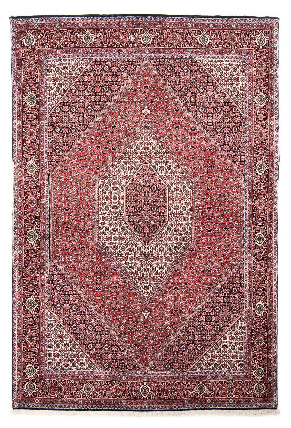 Tapis persan - Bidjar - 250 x 168 cm - rouge clair