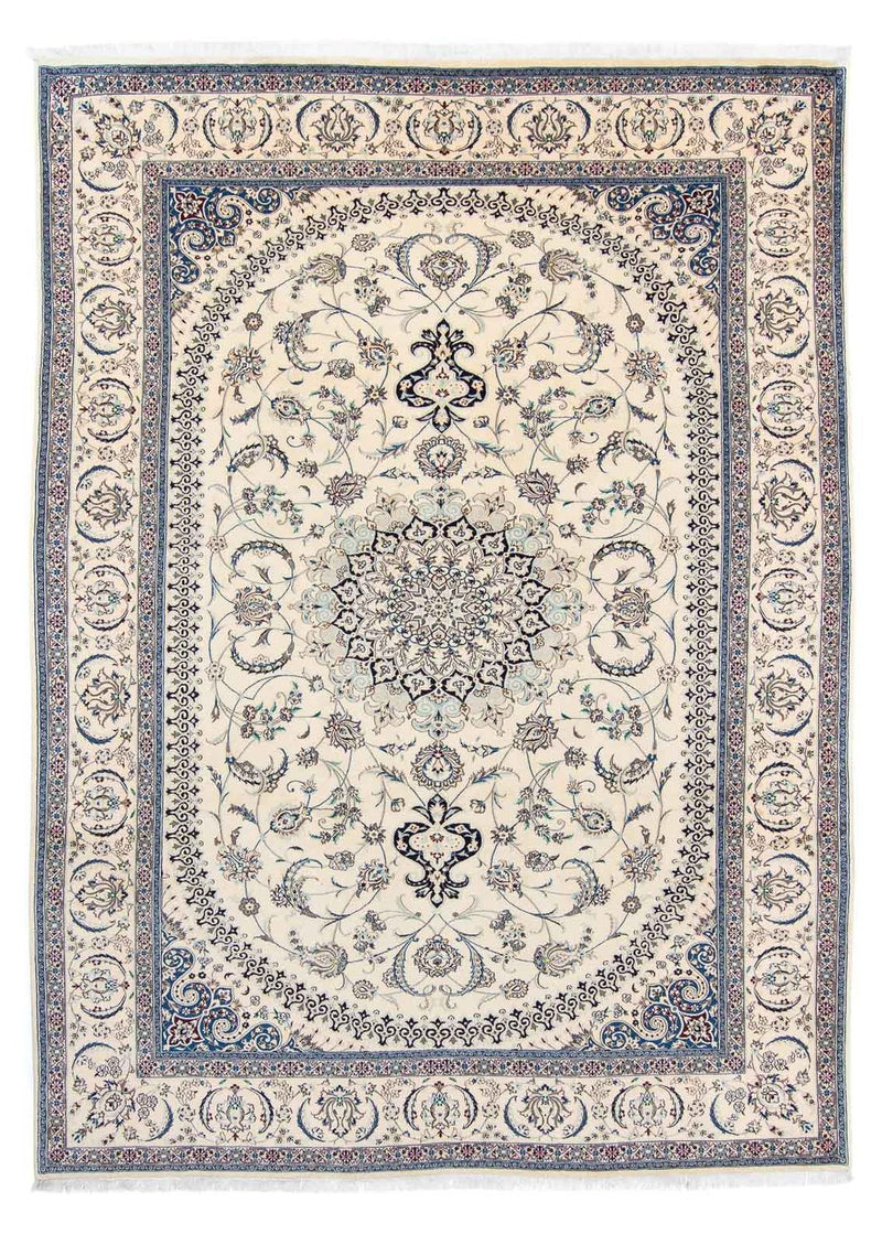 Tapis persan - Nain - Premium - 343 x 248 cm - beige